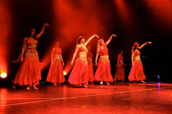 Groupe débutants studio de danse orientale